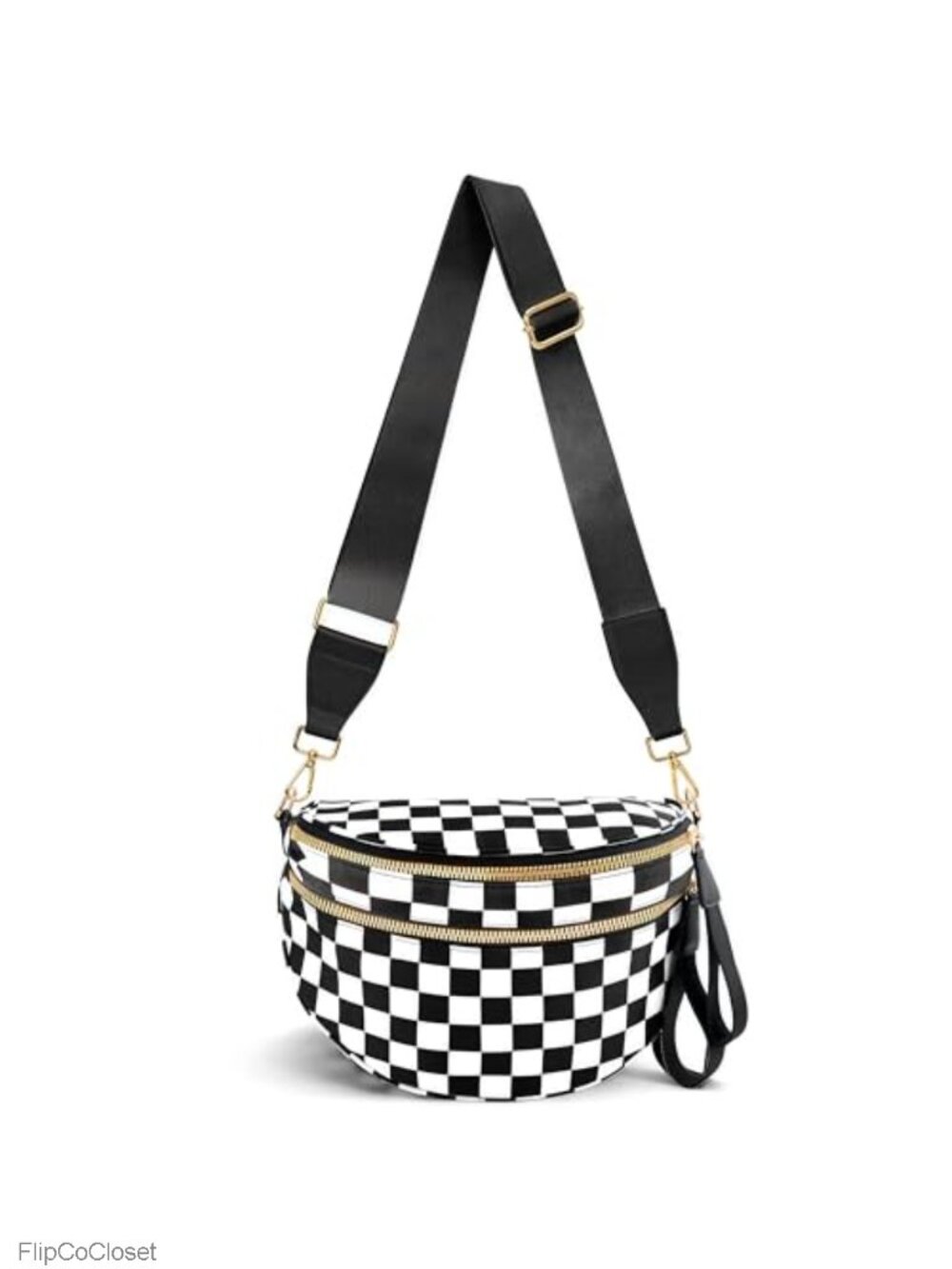 Nylon Crossbody Bum Bag Spacious Fanny Pack Adjustable Strap for Daily